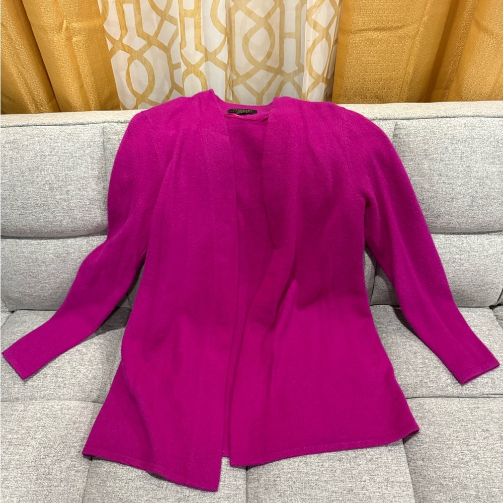 Elegant Fuchsia Women's Cashmere sweater